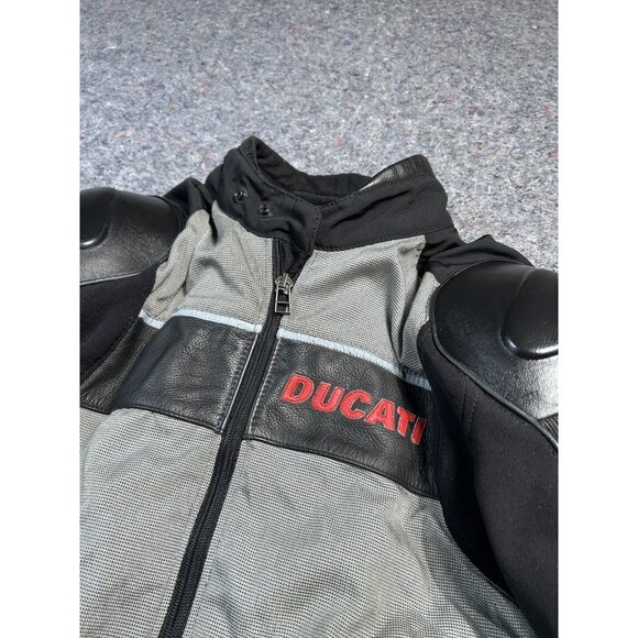 Vintage Y2K Ducati Dainese Leather Jacket M size - Picture 14 of 15